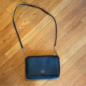 Kate Spade Handbag, Crossbody or Shoulder, Black